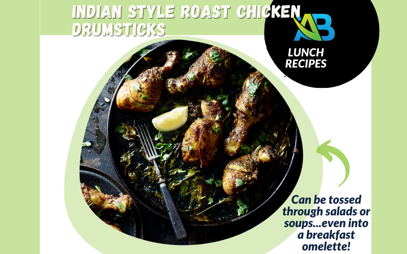 indian style roast chicken drumsticks