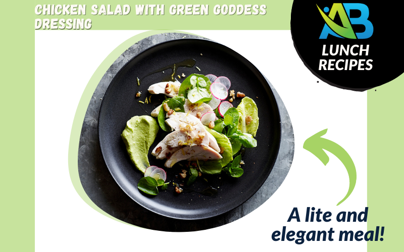 Chicken Salad with Green Goddess Dressing