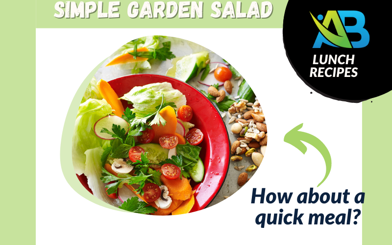 simple garden salad