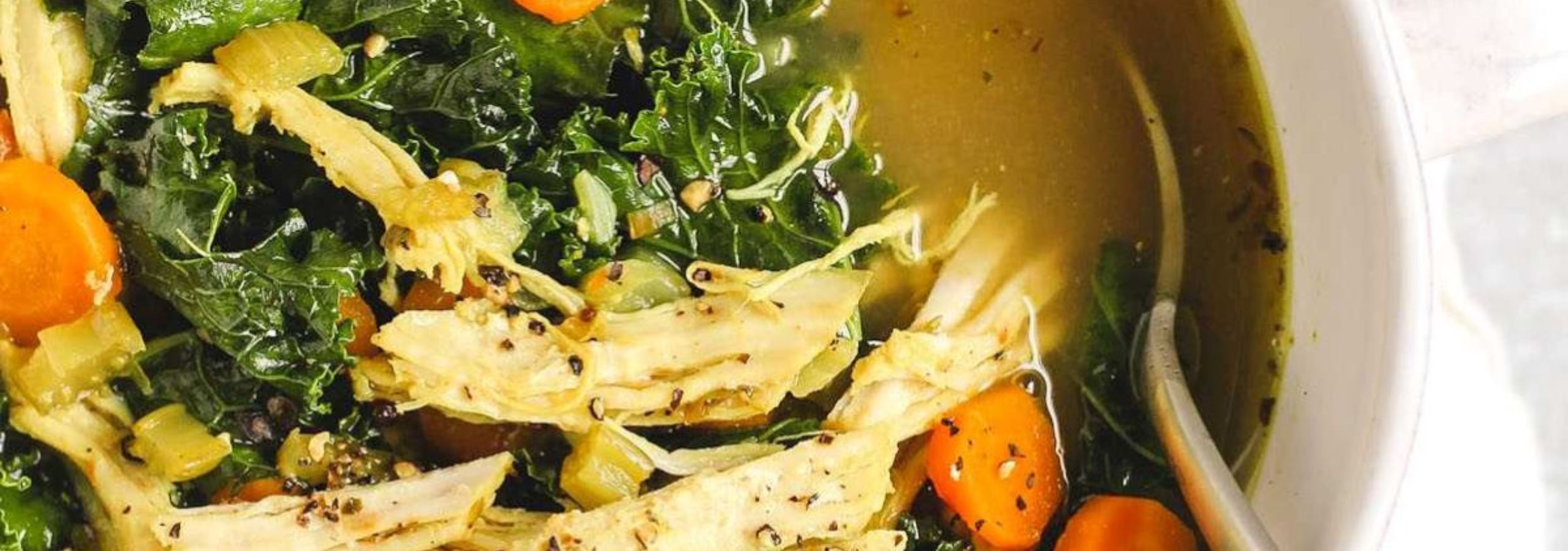 Hearty and healthy winter soup loaded with protein, fiber-rich veggies, and wholesome grains — ready in one pot for easy meal prep.