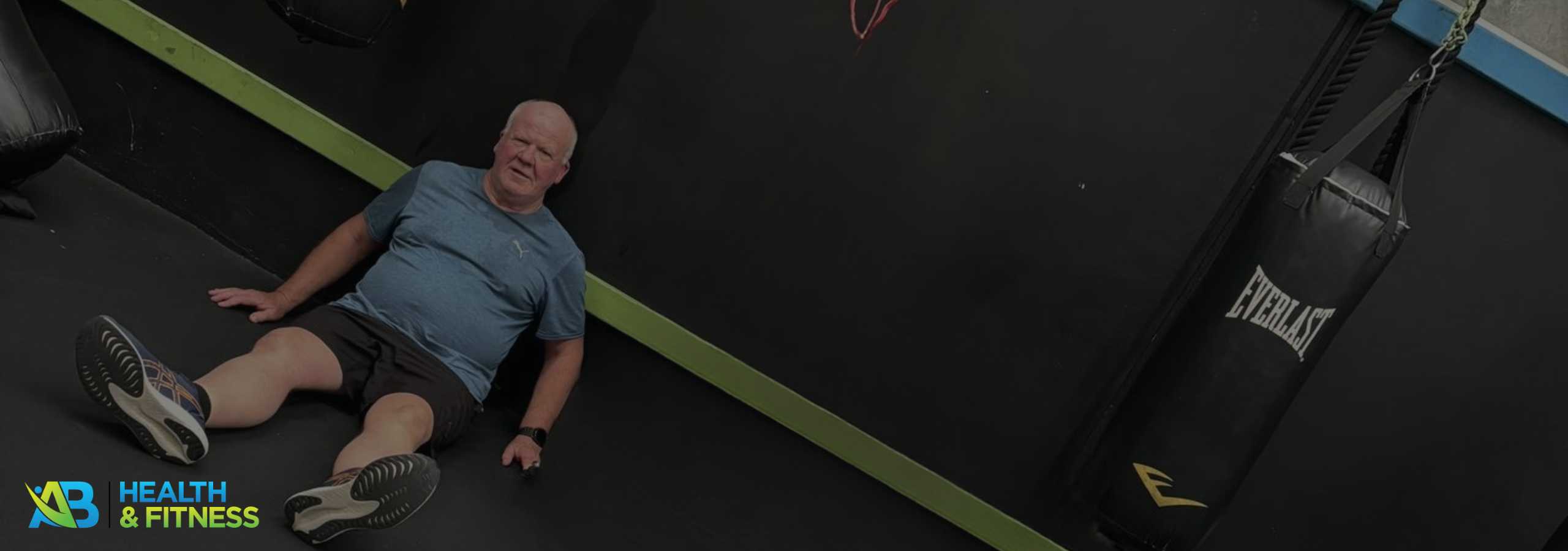 Robert after a fitness class and wearings with Myzone.