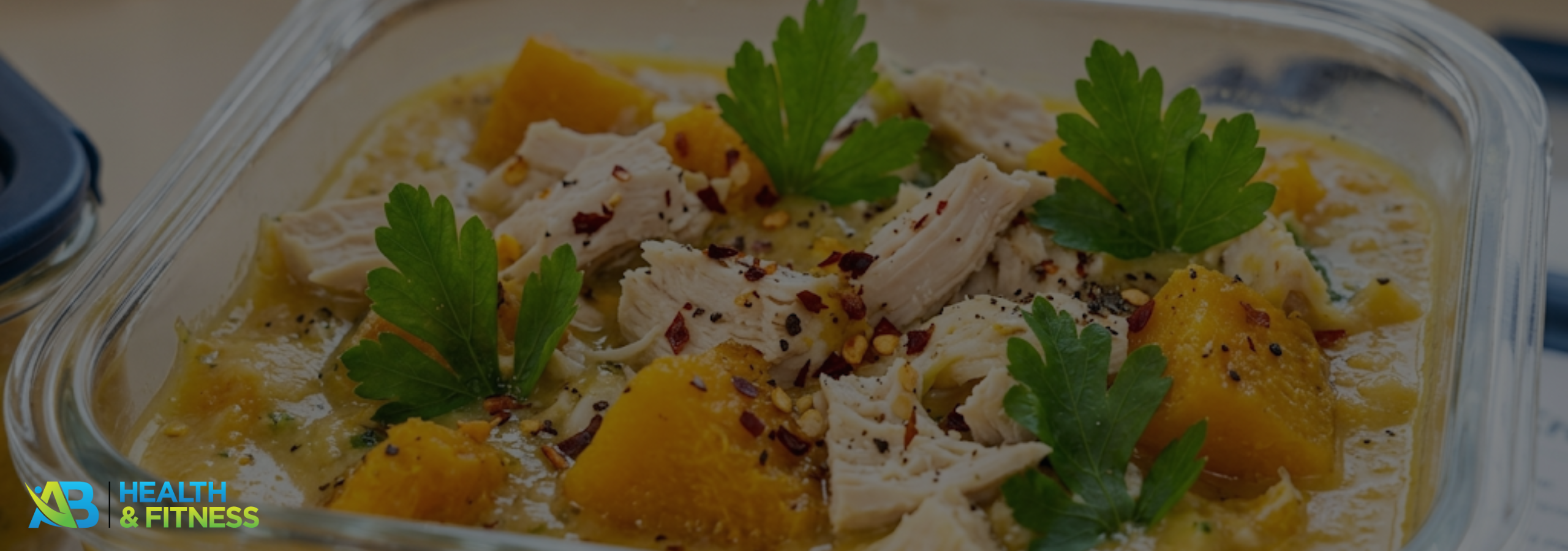 Healthy homemade winter meal for a warm and nutritious dinner